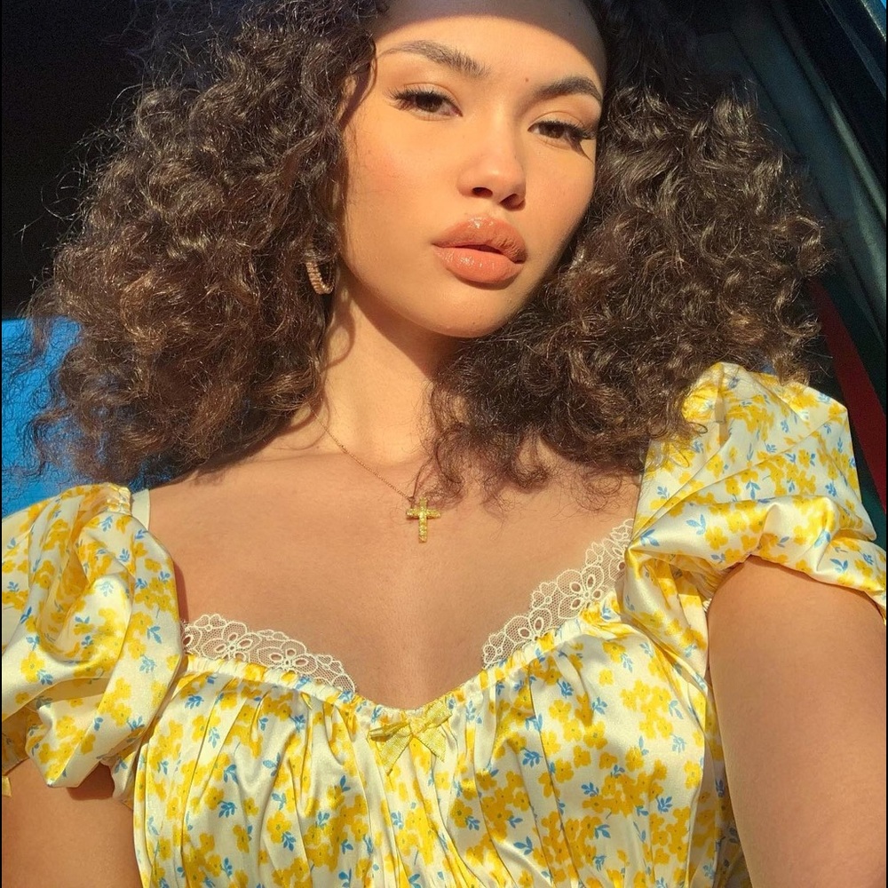 SOLD For Love and Lemons Daffodil Dress